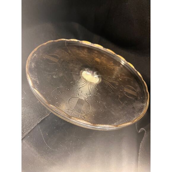 Vintage Glass Cake Plate - Picture 6 of 11
